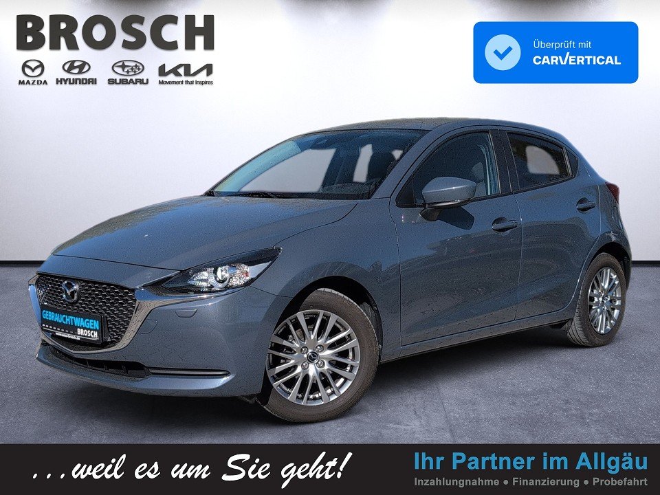 Fahrzeugabbildung Mazda 2 SKY-G 90 GARANTIE 2HD KLIMAAUT+SHZ+CARPLAY+LED