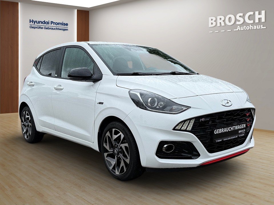 Fahrzeugabbildung Hyundai i10 1.0T 100PS N LINE NAVI-P 1HD GARANTIE KAMERA