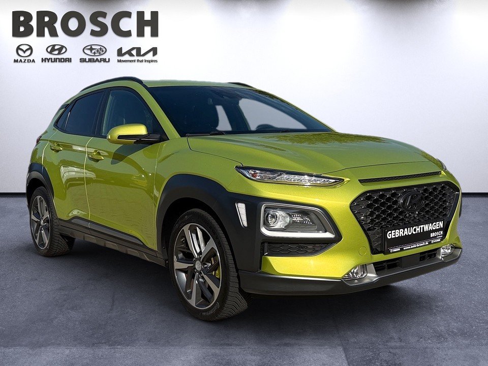 Fahrzeugabbildung Hyundai KONA 1.6T DCT 4WD STYLE AHK/ABNEHM LED/NAV-P HUD